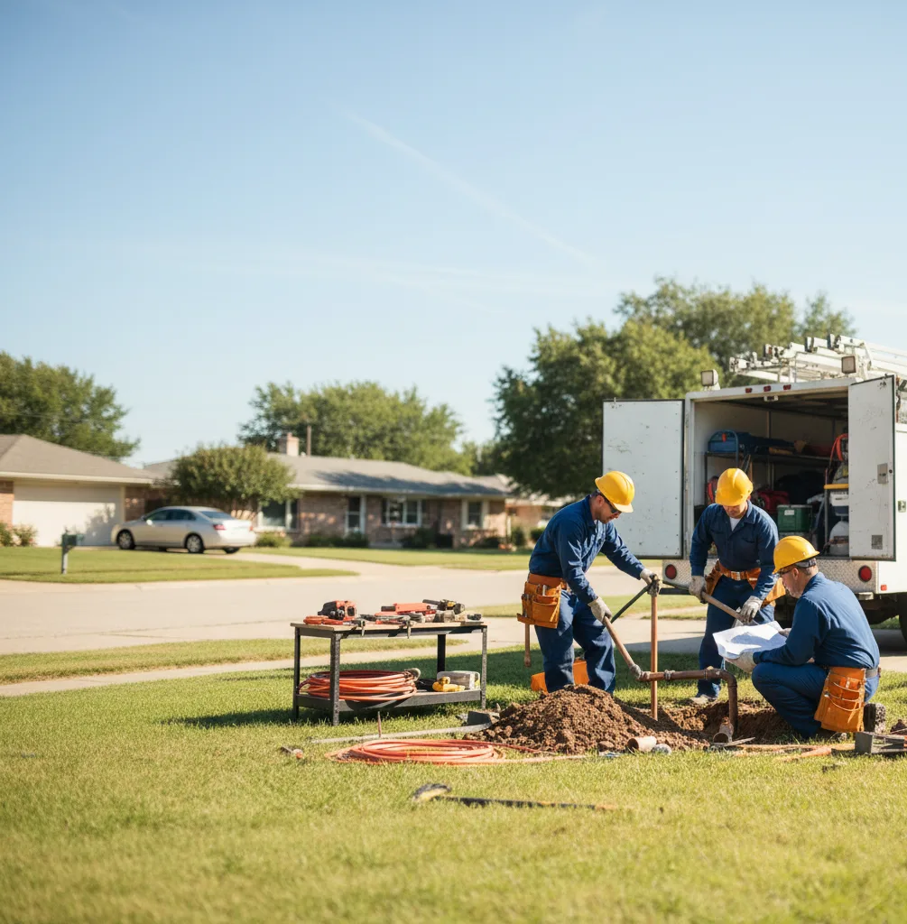 Sewer Line Repair in Gower, MO